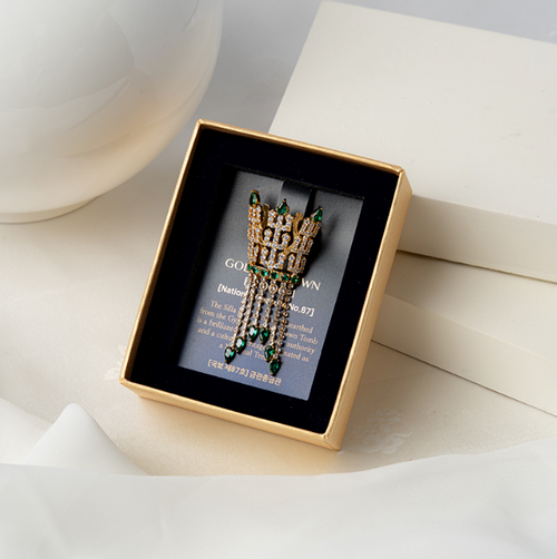 Gold Crown Brooch 금관브로치
